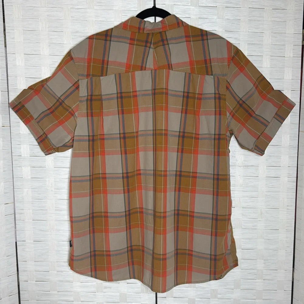 The North Face Plaid Gorpcore Outdoor Camp Hiking Button Down Shirt Size‎ XL